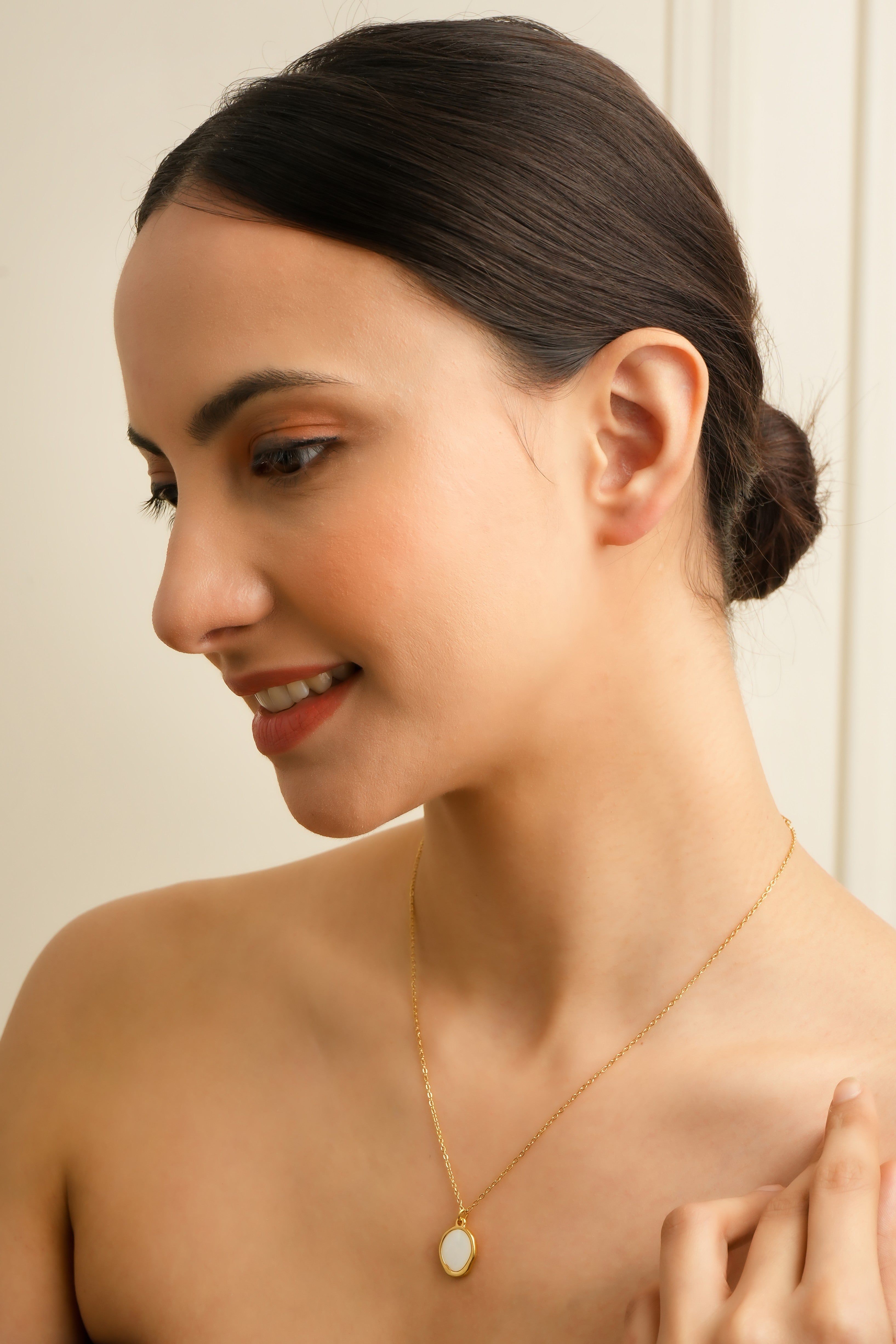 Moonlight Grace Anti Tarnish Pendant