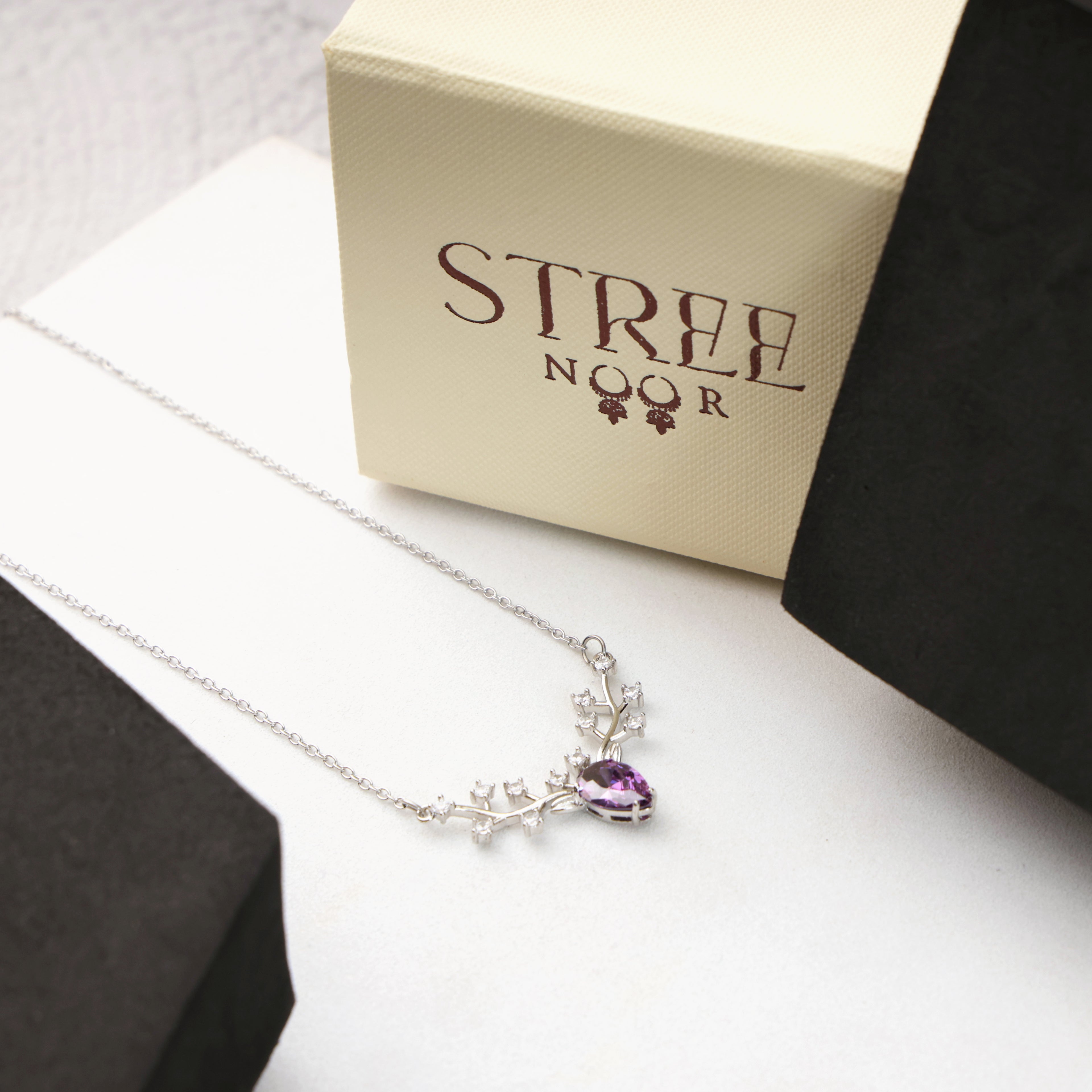 Forest Crown Pendant Necklace by Stree Noor