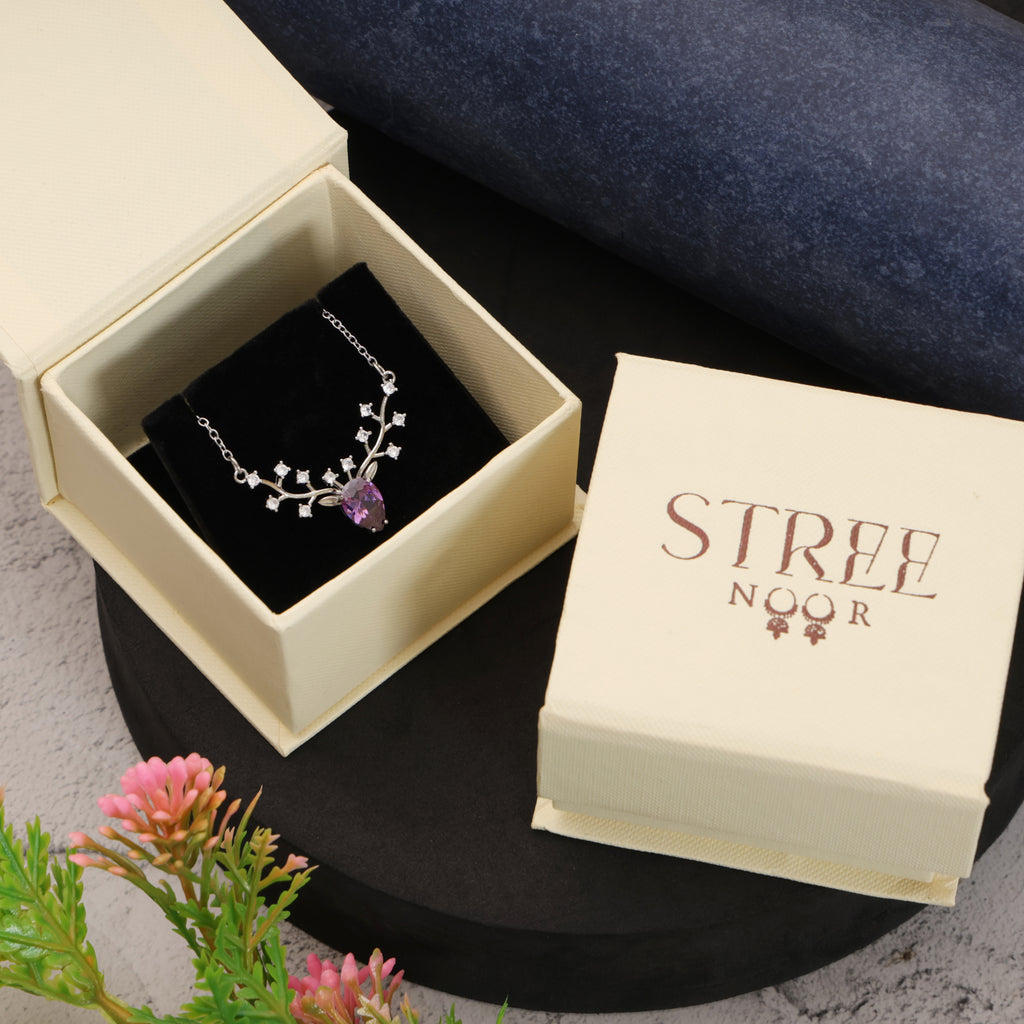 Forest Crown Pendant Necklace by Stree Noor