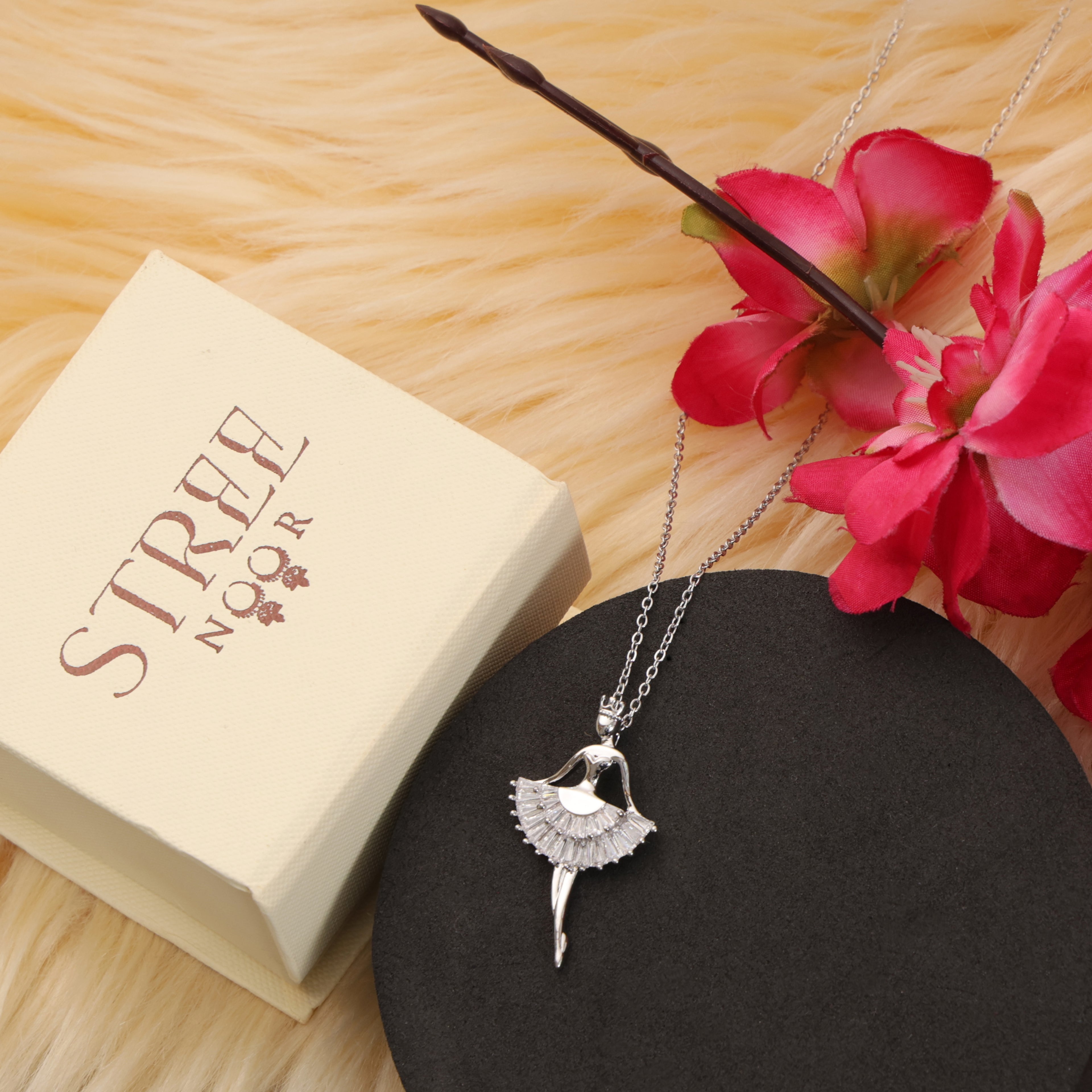 Twilight Dancer Pendant Necklace for Women