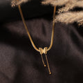 Golden Butterfly Grace Necklace